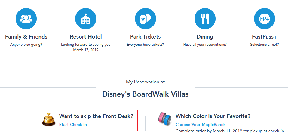 dvc reservation linking