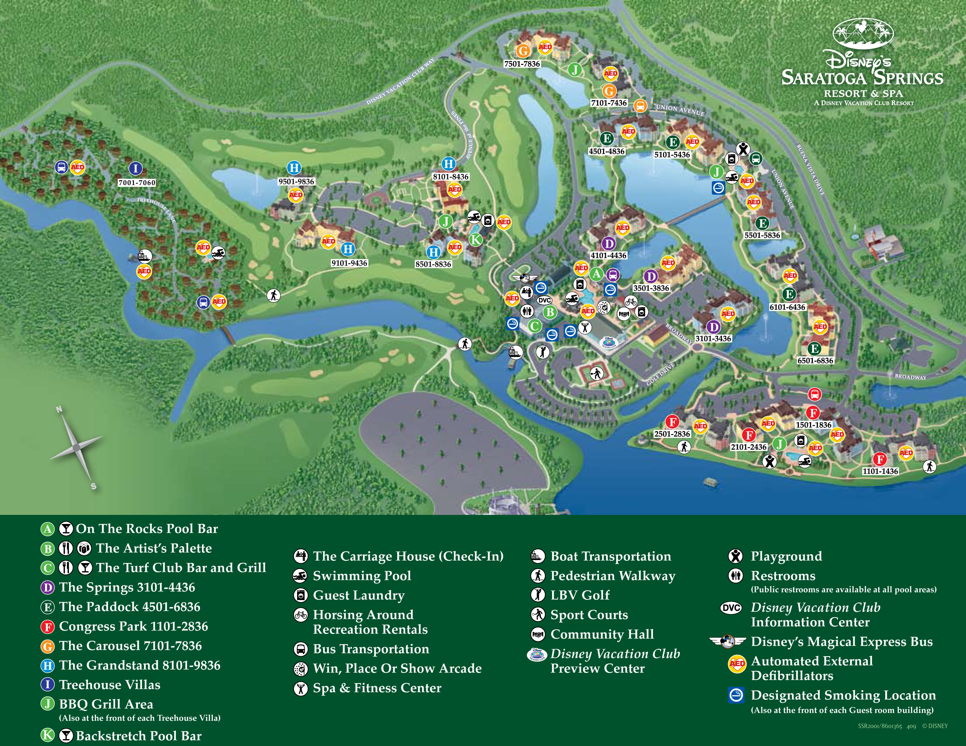 Springs map